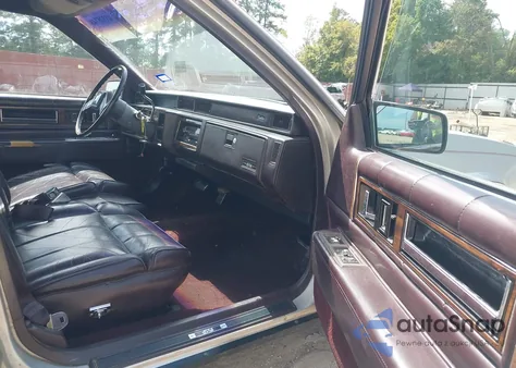 1986 Cadillac Deville Fleetwood z USA, uszkodzony, nr VIN 1G6CD6988G4311095